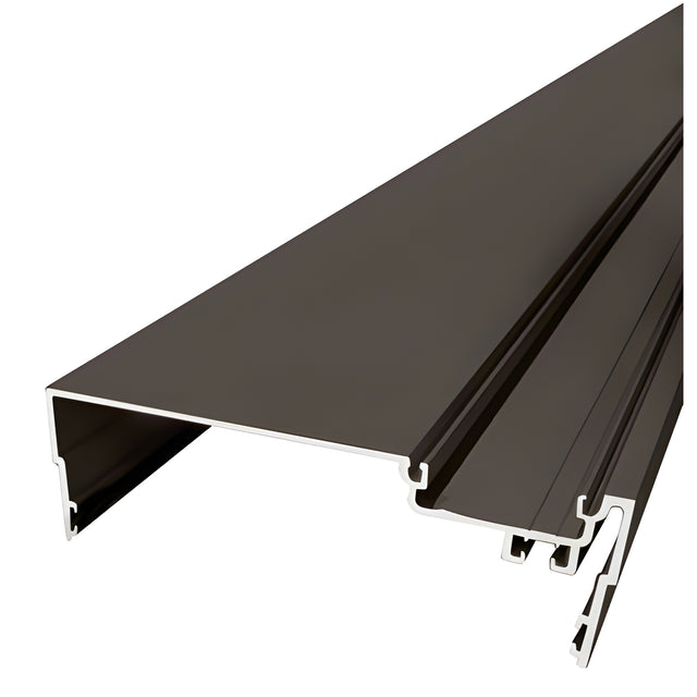 CRL-U.S. Aluminum Male Expansion Mullion, Dark Bronze Anodized - 24'-2"