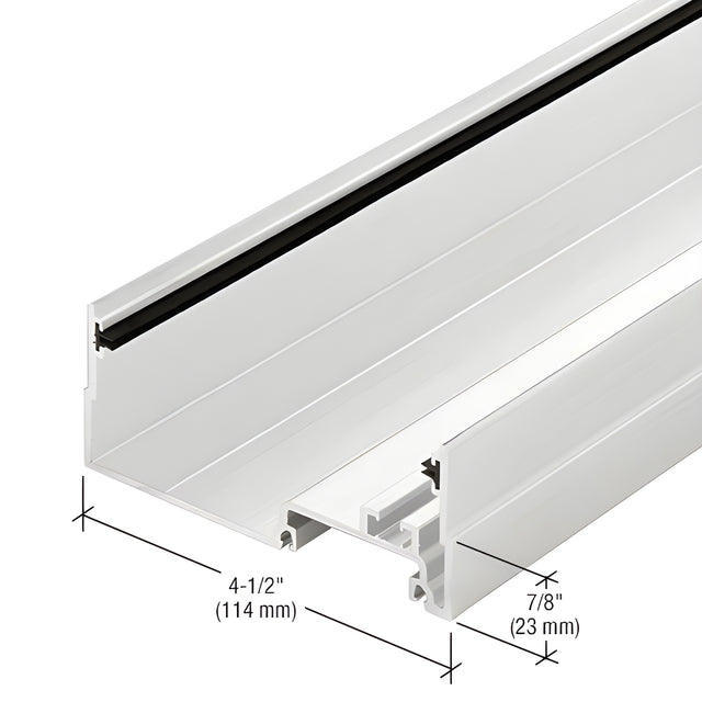 CRL-U.S. Aluminum Male Expansion Mullion, White KYNAR® Paint - 24'-2"