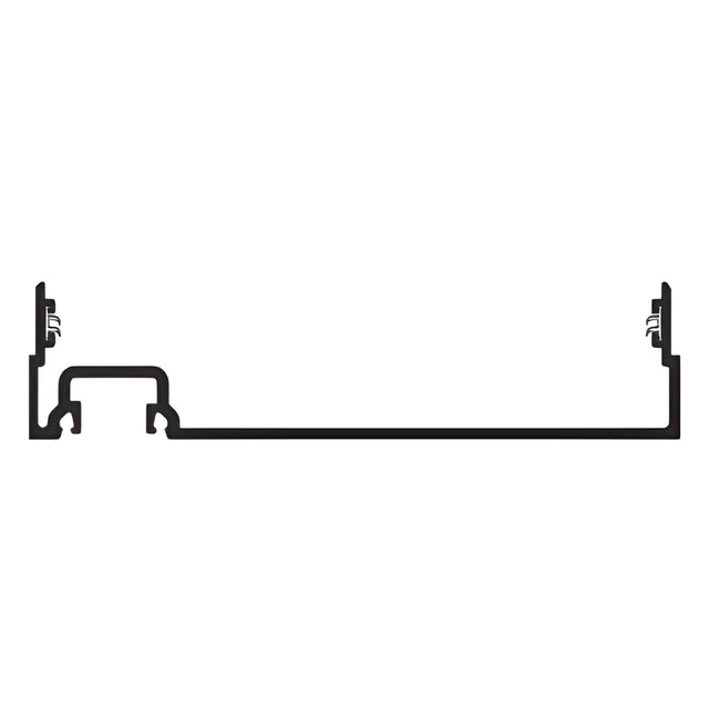 CRL-U.S. Aluminum Male Expansion Mullion for 1/4" Glass, Custom Paint - 24'-2"