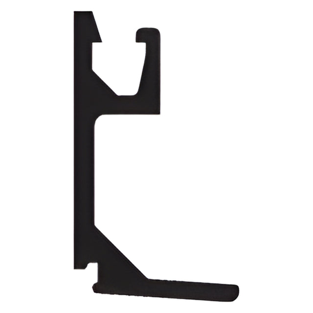 CRL-U.S. Aluminum Mid-Rail Thermal Door Glass Stop, Dark Bronze Anodized, 21'-2"