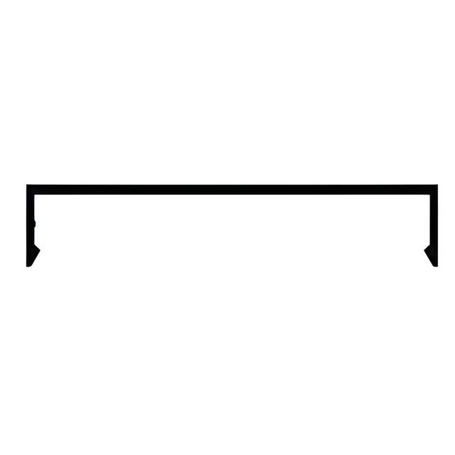 CRL-U.S. Aluminum Mill Vertical/Horizontal Extended Face Cap 2-1/2" x 3/4" - 24'-2"