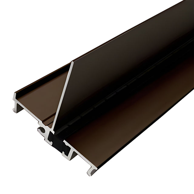 CRL-U.S. Aluminum Nail-Fin Adaptor, Dark Bronze Anodized - 24'-2"