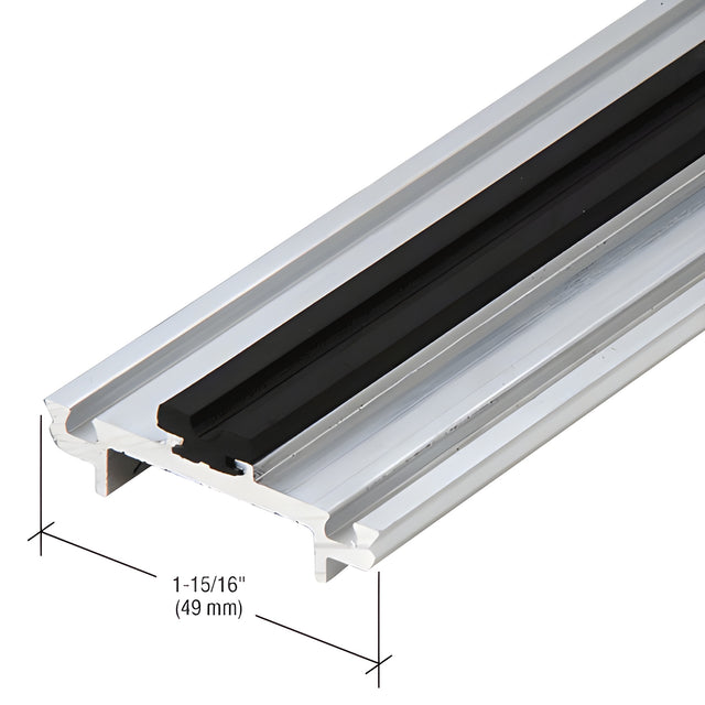 CRL-U.S. Aluminum Pressure Bar with Thermal Spacer, Mill - 24'-2"