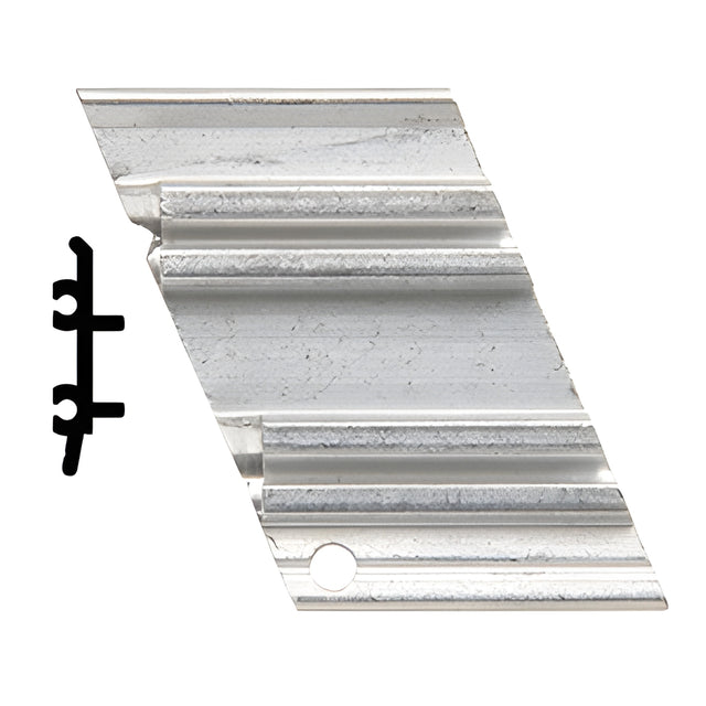 CRL-U.S. Aluminum Right Hand Anchor Clip, 135º, Outside Corner, 4/Pk