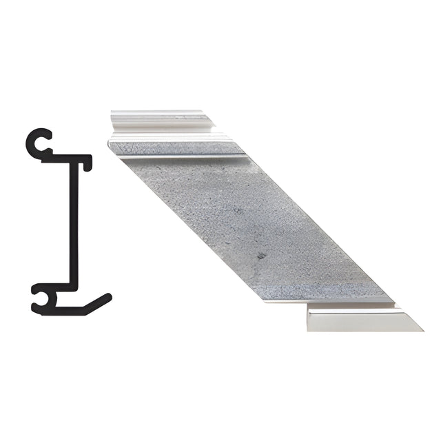 CRL-U.S. Aluminum Right Hand Anchor Clip, 90º Outside Corner - 4/Pk