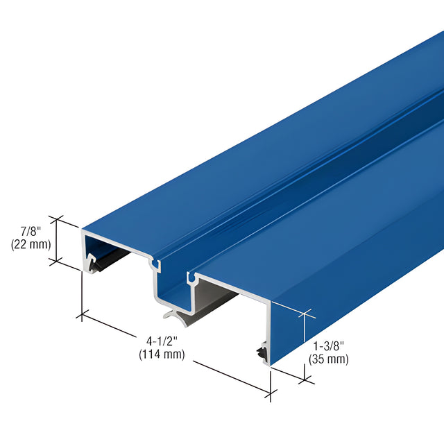 CRL-U.S. Aluminum Rotating Half Mullion, Custom Paint - 24'-2"