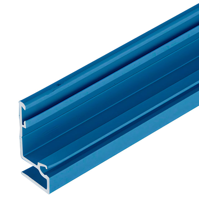 CRL-U.S. Aluminum Sash Gutter for 1/4" Glass, Custom Paint, 21'-2"