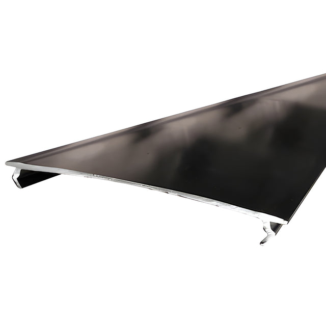 CRL-U.S. Aluminum Series 45X Black Vinyl Pocket Filler 12'0"