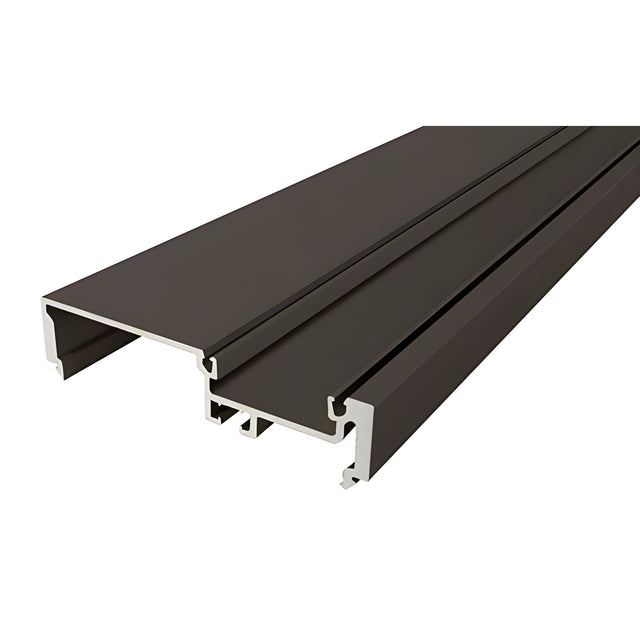 CRL-U.S. Aluminum Series FF451 Thermally Broken Female Intermediate Unitized Vertical, Bronze Black Anodized, 24'-2"