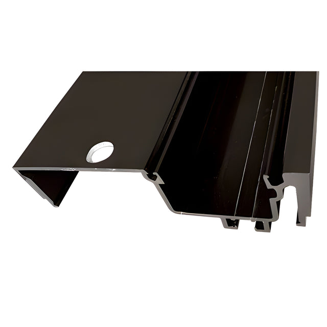 CRL-U.S. Aluminum Series FF451 Thermally Broken Male Intermediate Unitized Vertical, Bronze Black Anodized, 24'-2"