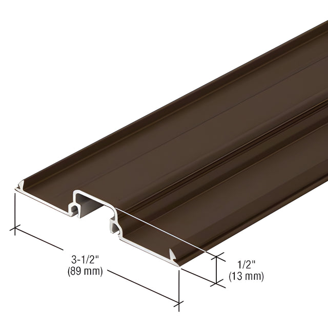 CRL-U.S. Aluminum Shallow Pocket Insert, Bronze Black Anodized - 24'-2"