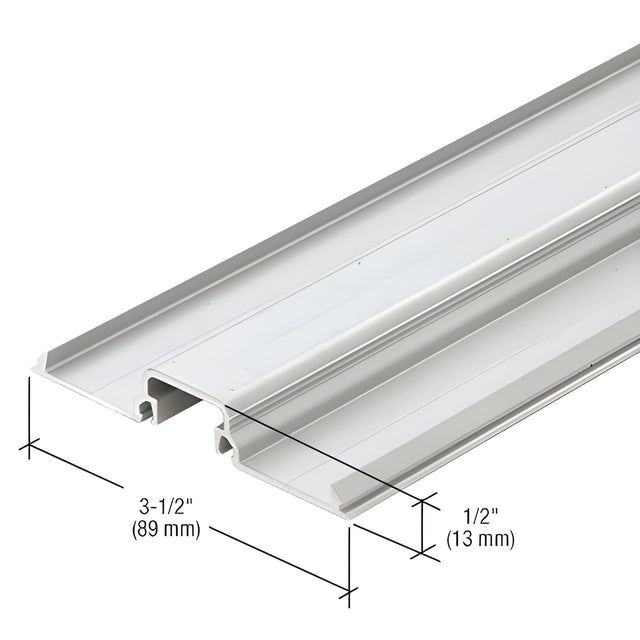 CRL-U.S. Aluminum Shallow Pocket Insert, Clear Anodized - 24'-2"