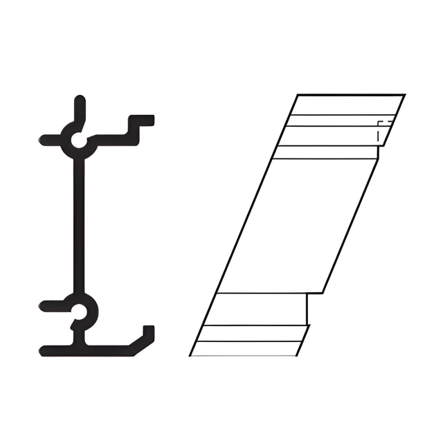 CRL-U.S. Aluminum Shear Blocks for Outside 135º Corners - 1LH and 1RH