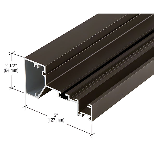 CRL-U.S. Aluminum Sill, Thermally Broken, Dark Bronze/Black Anodized Class 1 - 24'-2"