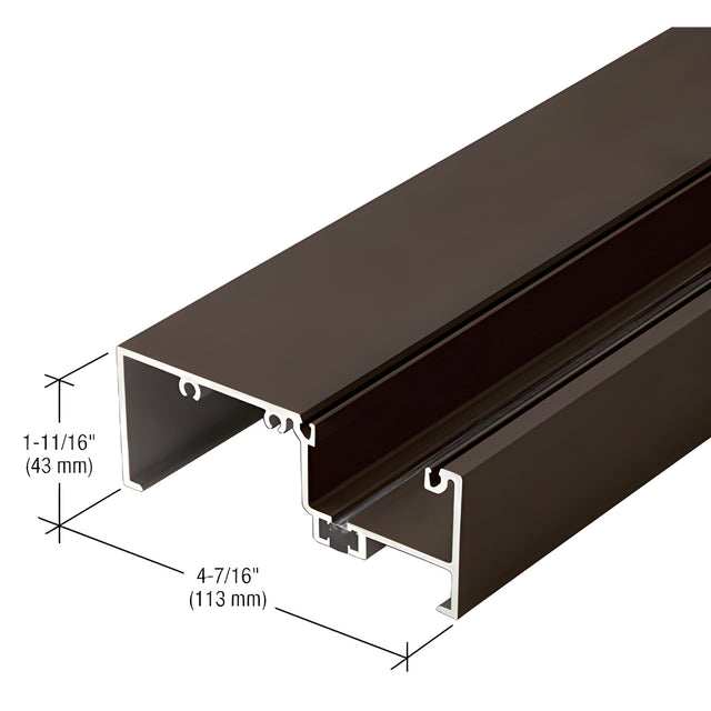 CRL-U.S. Aluminum Sill, Thermally Improved, Bronze Black Anodized - 24'-2"