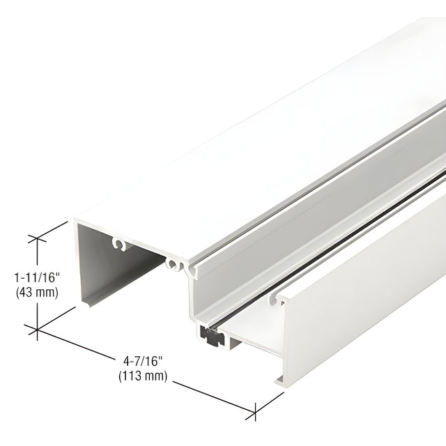 CRL-U.S. Aluminum Sill, Thermally Improved, White KYNAR® Paint - 24'-2"