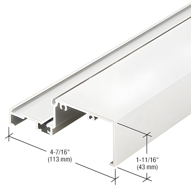 CRL-U.S. Aluminum Sill, Thermally Improved, White KYNAR® Paint - 24'-2"