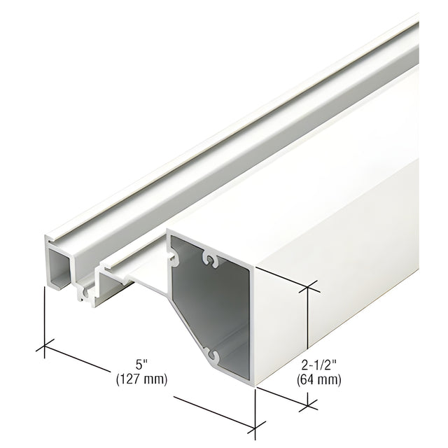 CRL-U.S. Aluminum Sill White KYNAR® Paint - 24'-2"