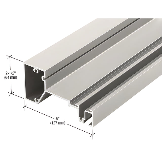 CRL-U.S. Aluminum Sill for 1-5/16" Glass, Clear Anodized Class 1 - 24'-2"