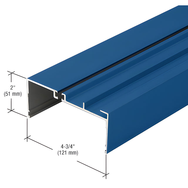 CRL-U.S. Aluminum Stacking Head Channel, Thermally Improved, Custom Paint - 24'-2"