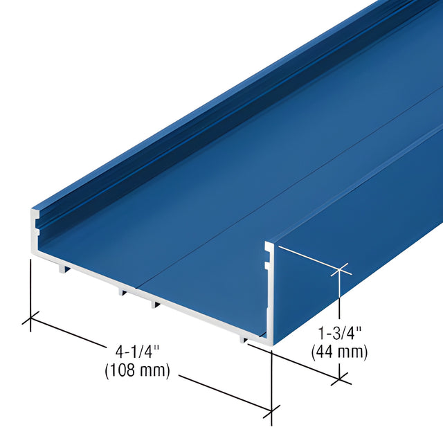 CRL-U.S. Aluminum Stacking Sill Channel, Custom Paint, 24'-2"