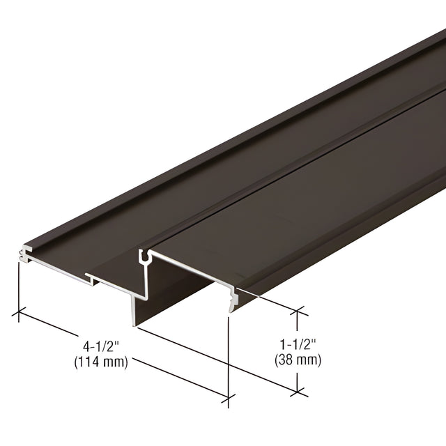 CRL-U.S. Aluminum Stacking Sill Insert, Bronze Black Anodized - 24'-2"