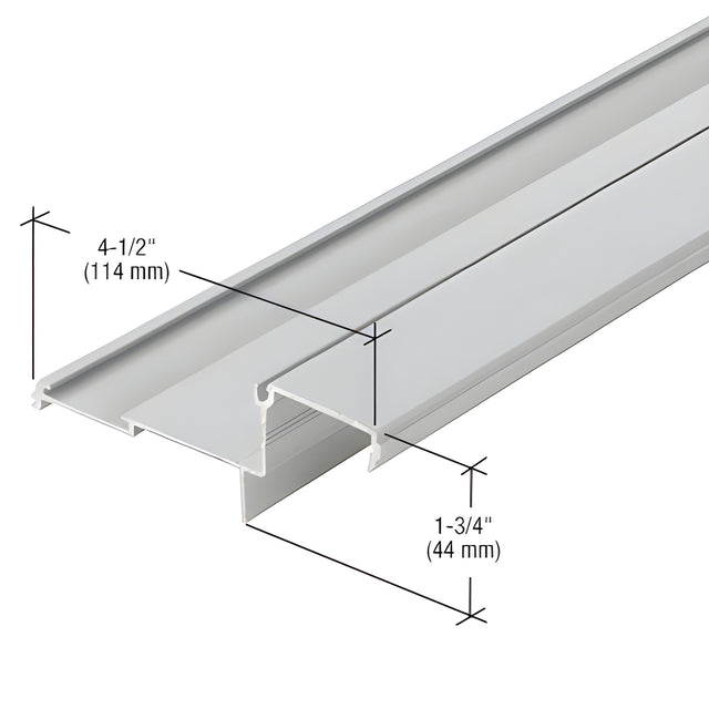 CRL-U.S. Aluminum Stacking Sill Insert, Clear Anodized - 24'-2"