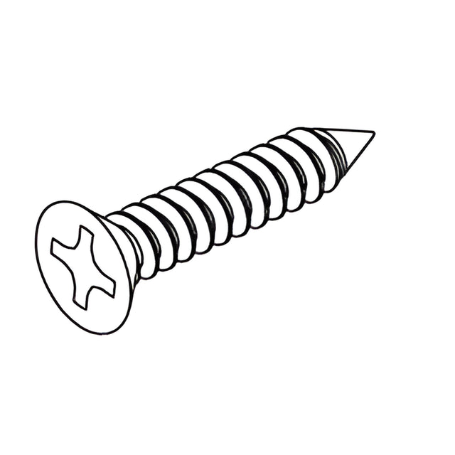 CRL-U.S. Aluminum StormWall XL 1/4-20 FHP "F" Screw for Windload Anchor Plate - Pk/100