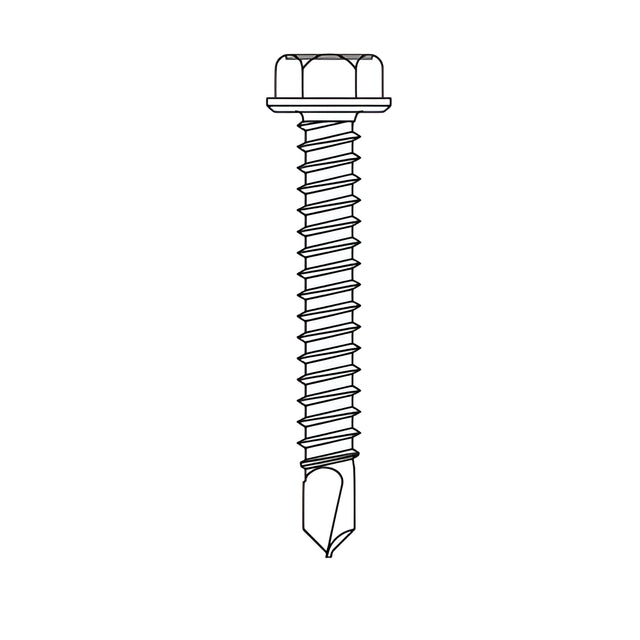 CRL-U.S. Aluminum StormWall XL 12-14 x 1-1/2" Pressure Bar Fastener