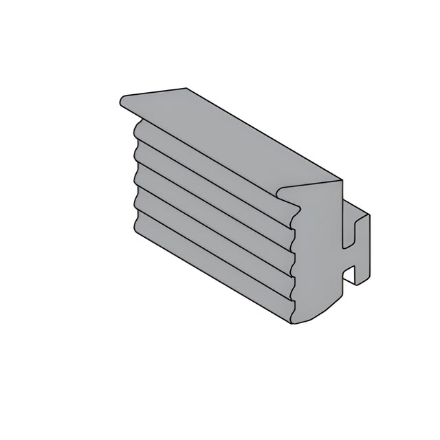 CRL-U.S. Aluminum StormWall XL Black Stacked Horizontal Exterior EPDM Gasket