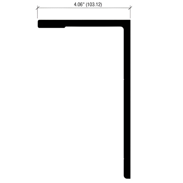 CRL-U.S. Aluminum StormWall XL L-Anchor Used With XL500 and XL510 Mullions - Pk/10