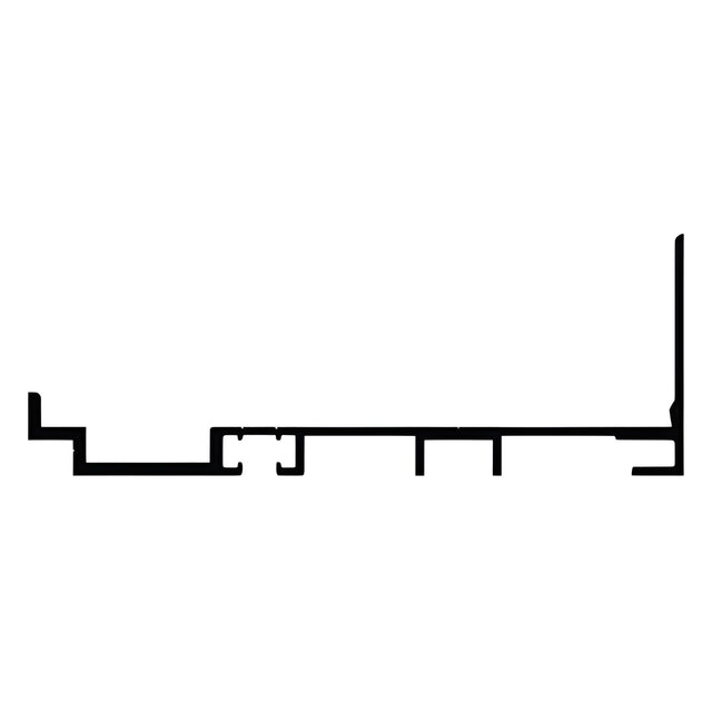 CRL-U.S. Aluminum Subsill Channel with No Weep Holes, Custom Paint- 24'-2"