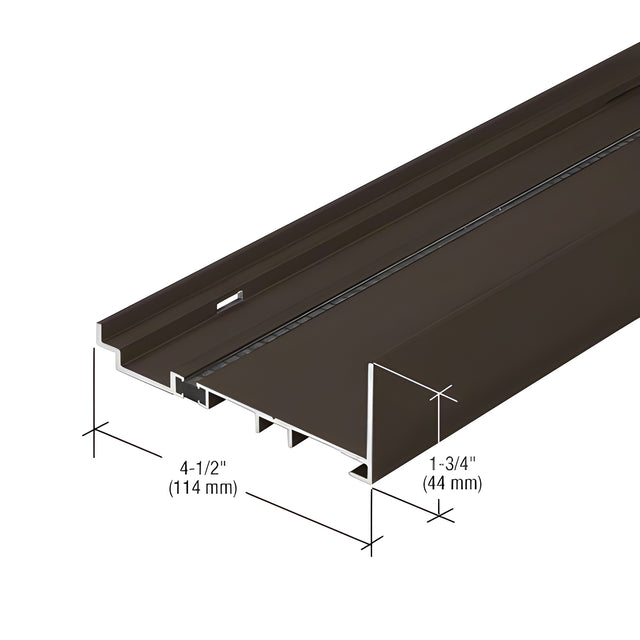 CRL-U.S. Aluminum Subsill, Thermally Improved Bronze Black Anodized - 24'-2"