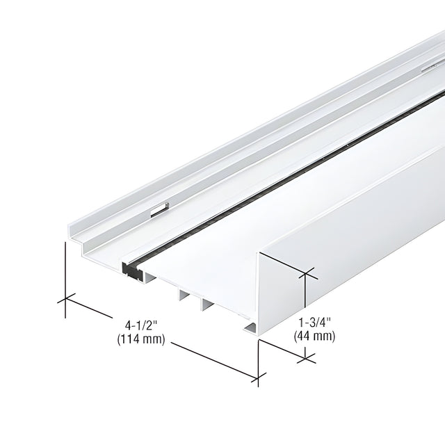 CRL-U.S. Aluminum Subsill, Thermally Improved White KYNAR® Paint - 24'-2"