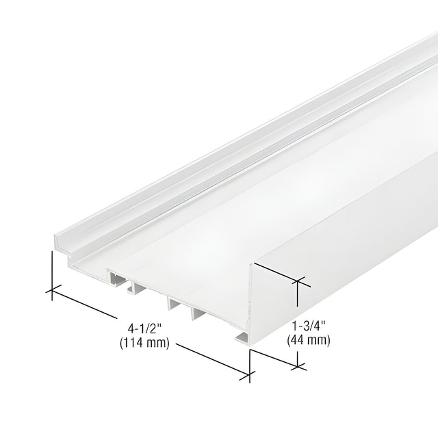 CRL-U.S. Aluminum Subsill, White KYNAR® Paint, 24'-2"