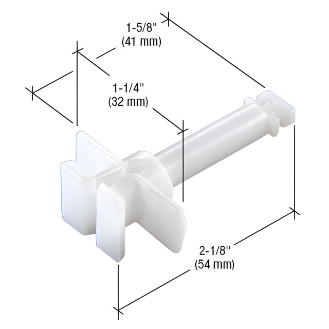 CRL-U.S. Aluminum Thermal Clip for 1" Glazing- 50/Pk