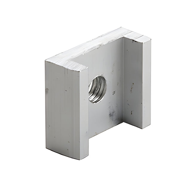 CRL-U.S. Aluminum Threaded Aluminum Door Block
