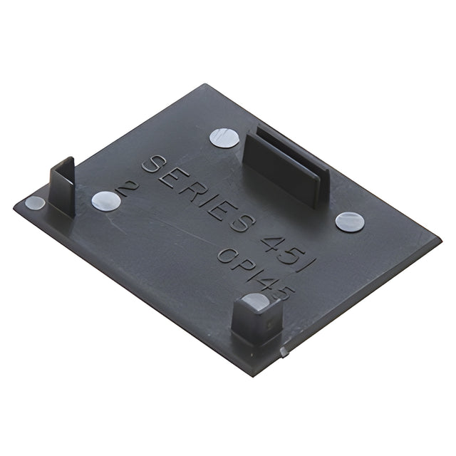CRL-U.S. Aluminum Vertical Closure Plate for 1" Glazing - 20/Pk