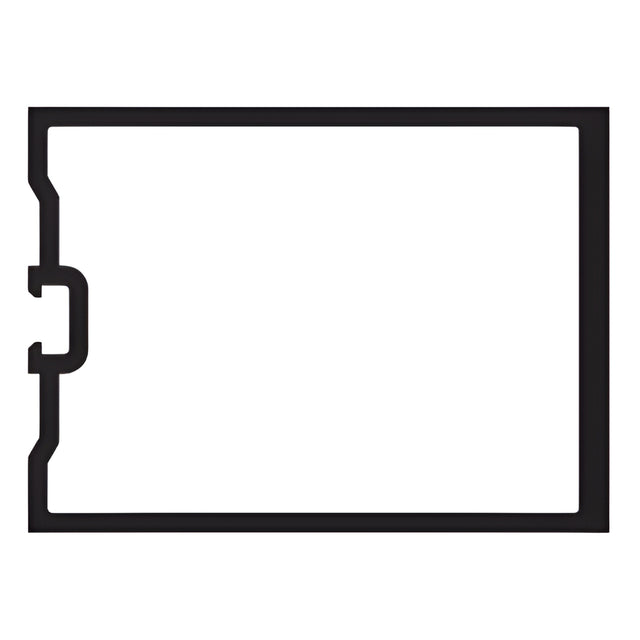 CRL-U.S. Aluminum Vertical Mullion - 24'-2", Clear Anodized Class 1