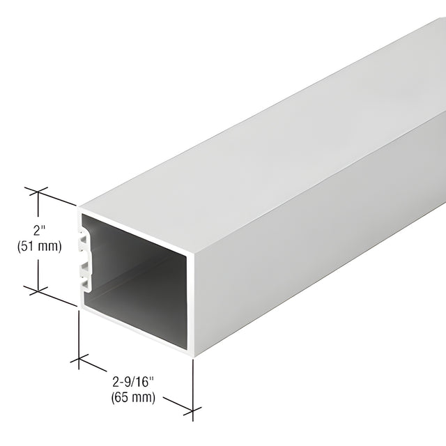 CRL-U.S. Aluminum Vertical Mullion for OS-2 Systems - 24'-2", Clear Anodized Class 1