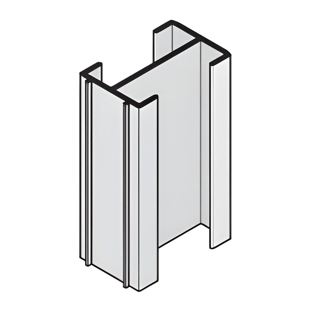 CRL-U.S. Aluminum Vertical Splice Sleeve-12/Pk