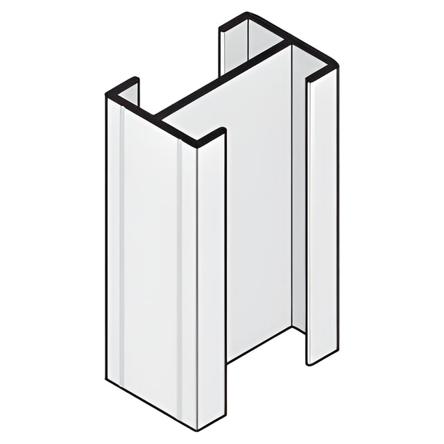 CRL-U.S. Aluminum Vertical Splice Sleeve- 12/Pk