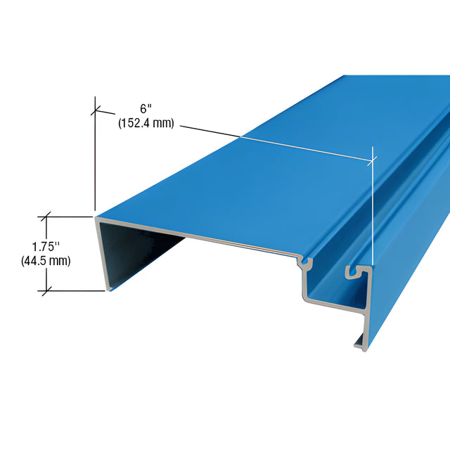 CRL-U.S. Aluminum Wall Jamb/Vertical Mullion, Custom Paint - 24'-2