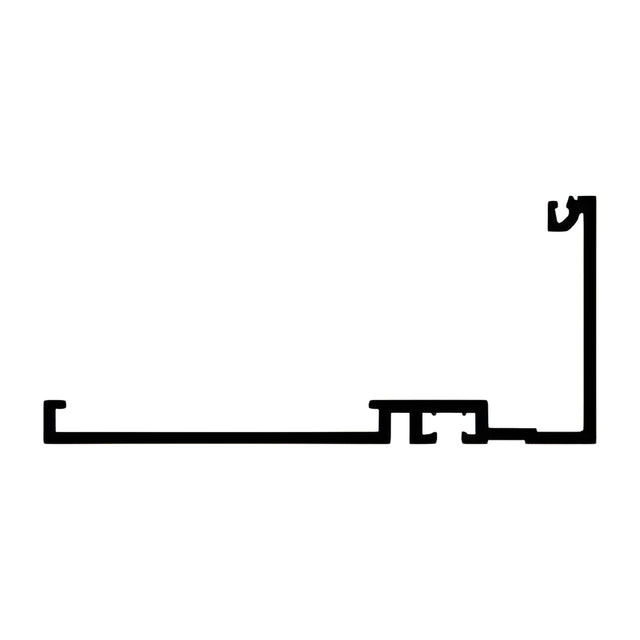 CRL-U.S. Aluminum Wall Jamb, White KYNAR® Paint - 24'-2"