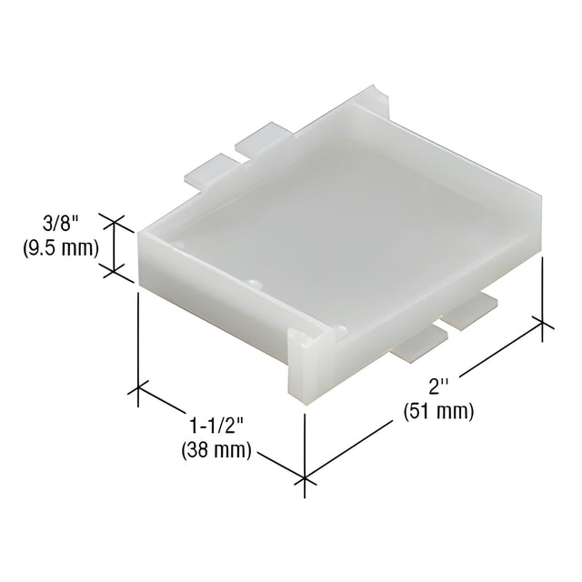 CRL-U.S. Aluminum Water Deflector - 50/Pk