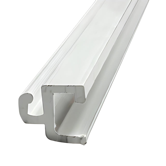 CRL-U.S. Aluminum White KYNAR® Paint 1/2" to 3/4" Glazing Adaptor - 24'-3"