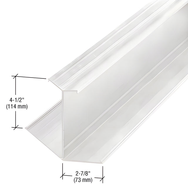 CRL-U.S. Aluminum White KYNAR® Paint 135 Corner Mullion - 24'-2"