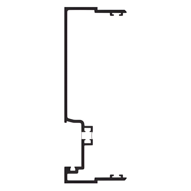 CRL-U.S. Aluminum White KYNAR® Paint 6" Female Expansion Mullion, Thermally Improved - 24'-2"