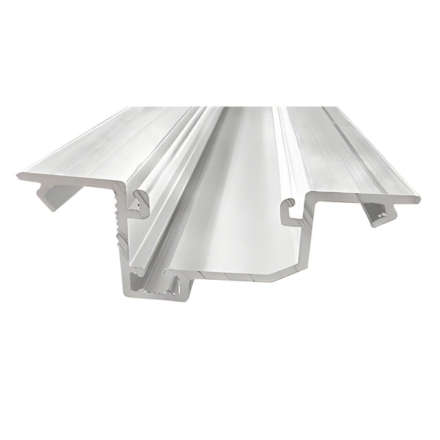 CRL-U.S. Aluminum White KYNAR® Paint Deep Pocket Filler 135 Degree Corner, Thermally Improved - 24'-3"
