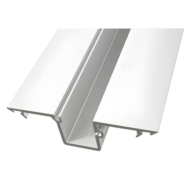 CRL-U.S. Aluminum White KYNAR® Paint Deep Pocket Insert for 9/16" Glass - 24'-2"